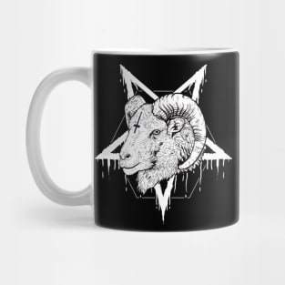 Satanic Pentagram Baphomet Mug